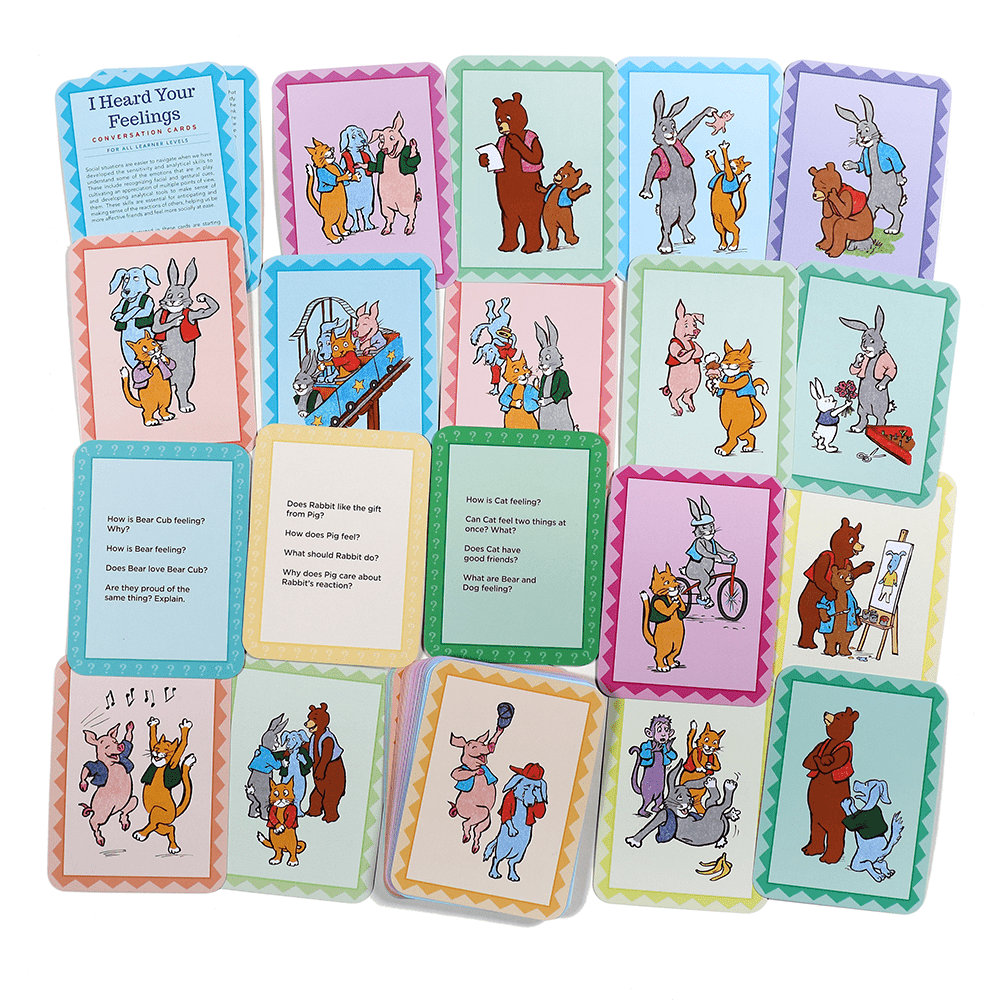 I Heard Your Feelings Conversation Cards, Shopsweetluluss