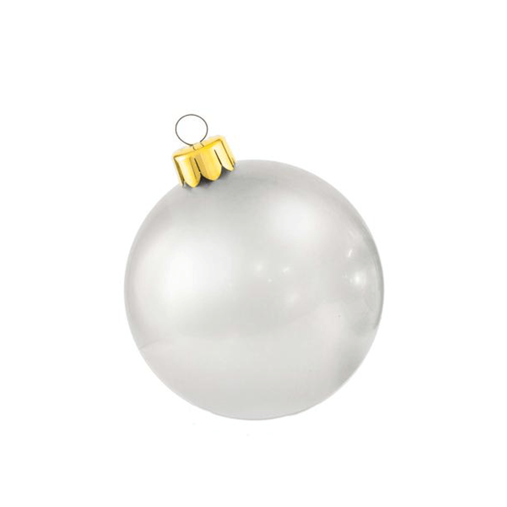 Inflatable Ornament, 18" - Silver, Shopsweetluluss
