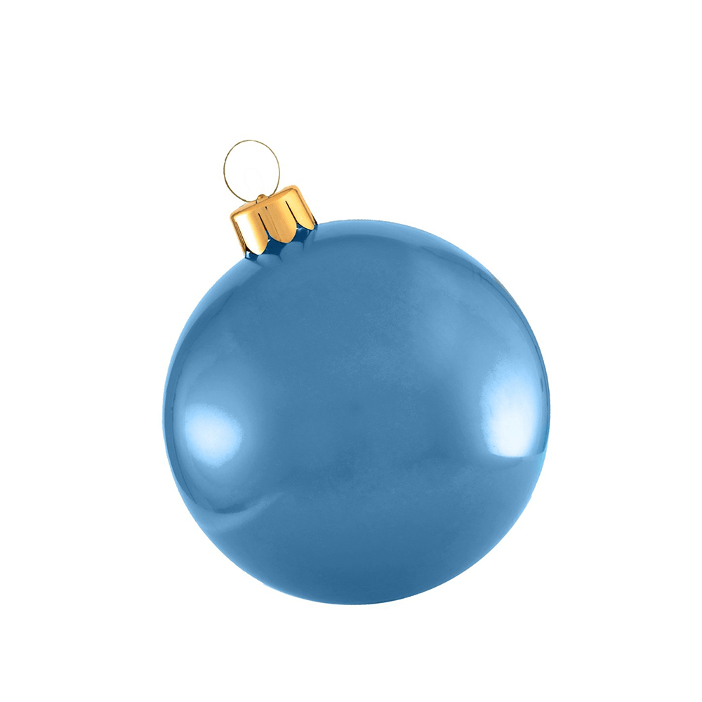 Inflatable Ornament, Frosted Blue - 2 Size Options, Shopsweetluluss