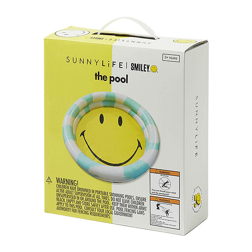 Inflatable Pool - Smiley, Shopsweetluluss