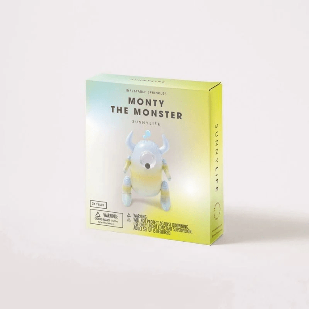 Inflatable Sprinkler Monty the Monster, Shopsweetluluss