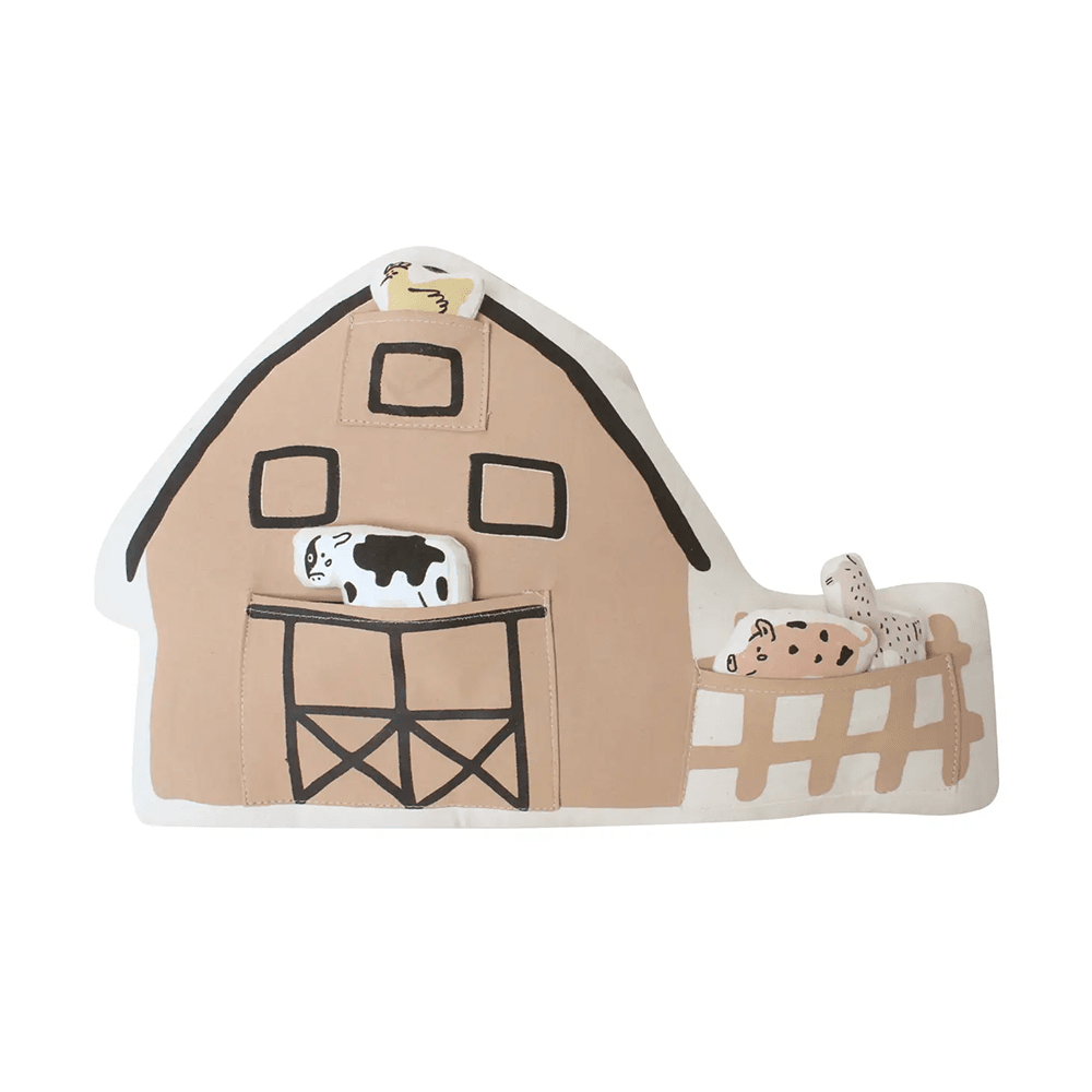 Interactive Play Farmhouse Pillow, Shopsweetluluss