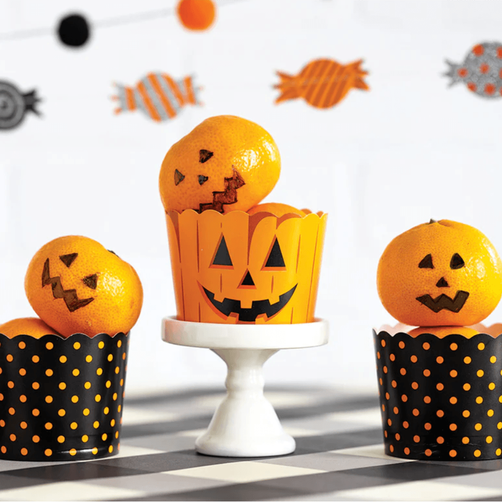 Jack-o'-Lantern Baking Cups, Shopsweetluluss