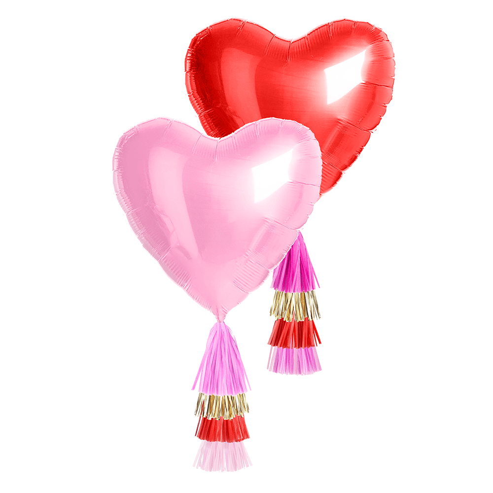 Jumbo Heart Balloon & Tassel DIY Kit, Shopsweetluluss
