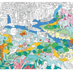 Jungle Folded Coloring Posters, Shopsweetluluss