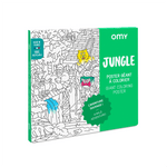 Jungle Folded Coloring Posters, Shopsweetluluss
