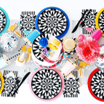 Kaleidoscope Dinner Plates, Shopsweetluluss