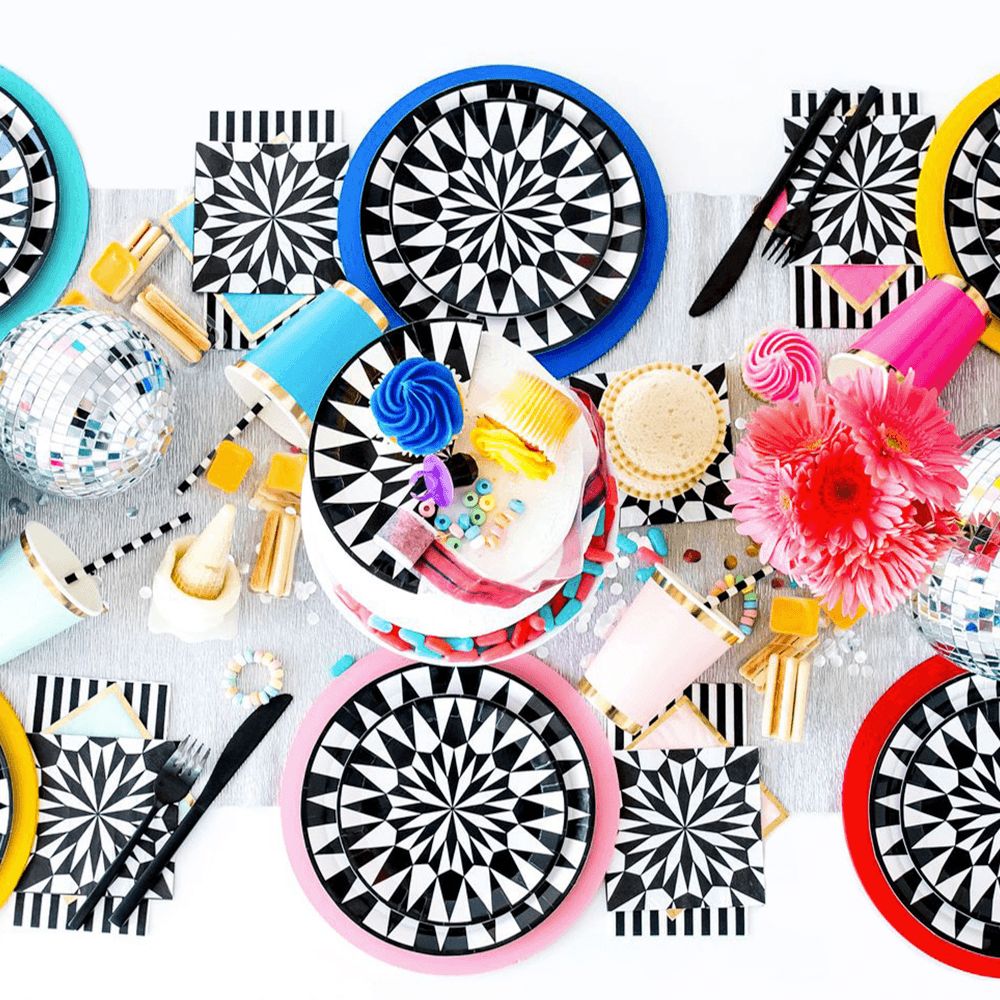 Kaleidoscope Dinner Plates, Shopsweetluluss
