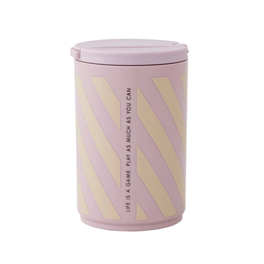 Kids Travel Cup - Lavender Stripes, Shopsweetluluss