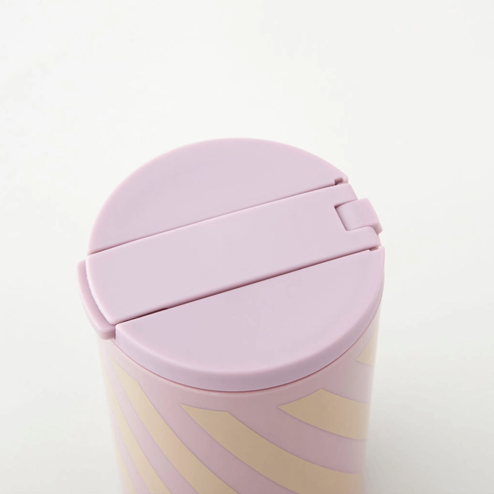 Kids Travel Cup - Lavender Stripes, Shopsweetluluss