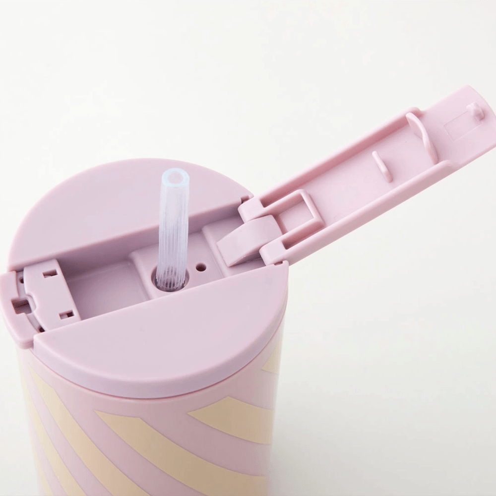 Kids Travel Cup - Lavender Stripes, Shopsweetluluss