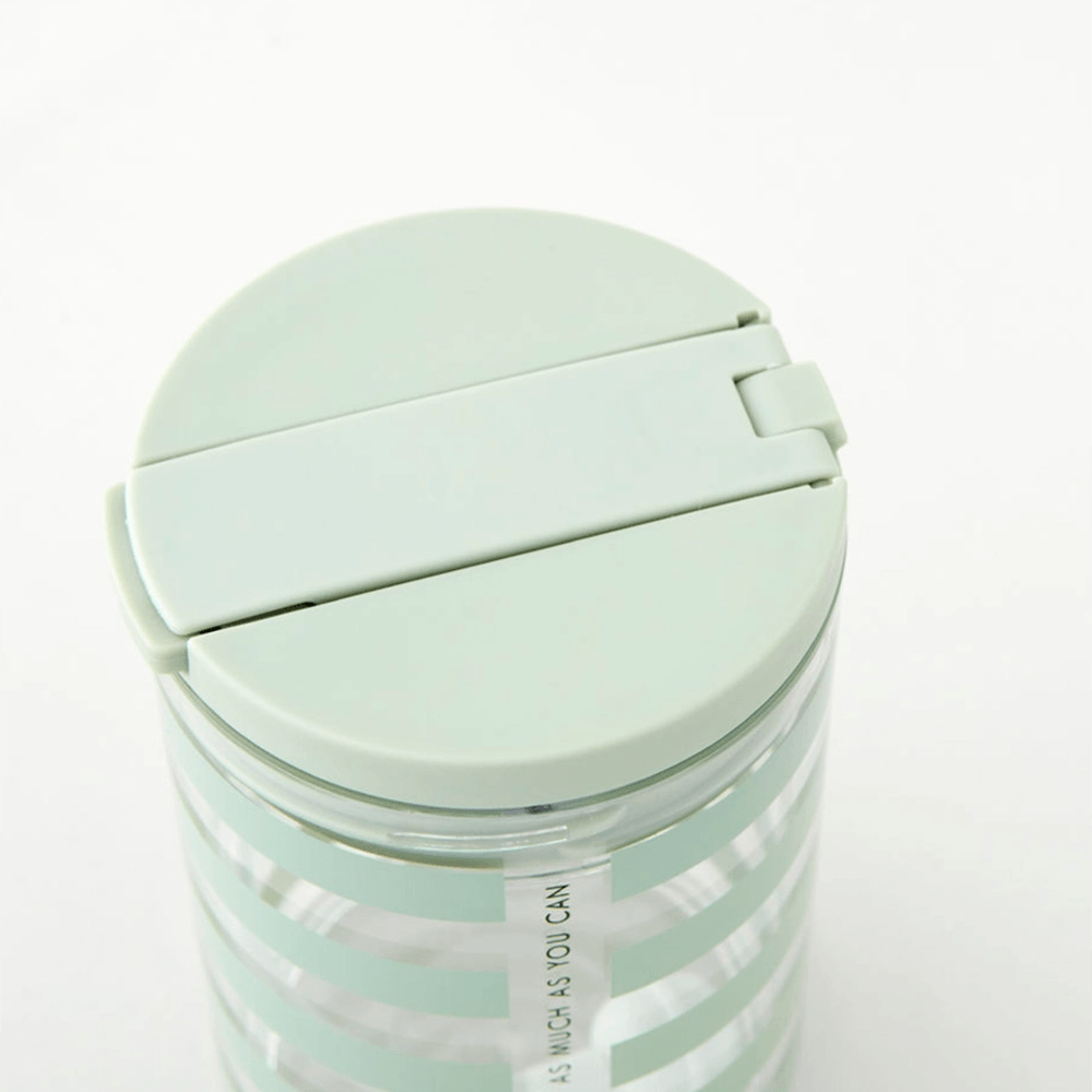 Kids Travel Cup - Mint Stripes, Shopsweetluluss