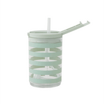 Kids Travel Cup - Mint Stripes, Shopsweetluluss