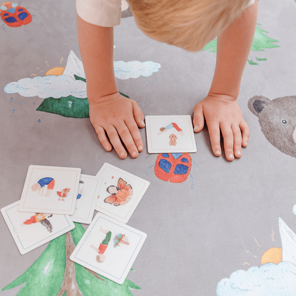 Kids Yoga Mat - Nature Print. Shopsweetluluss