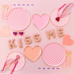Kiss Me Wool Felt Garland, Shopsweetluluss