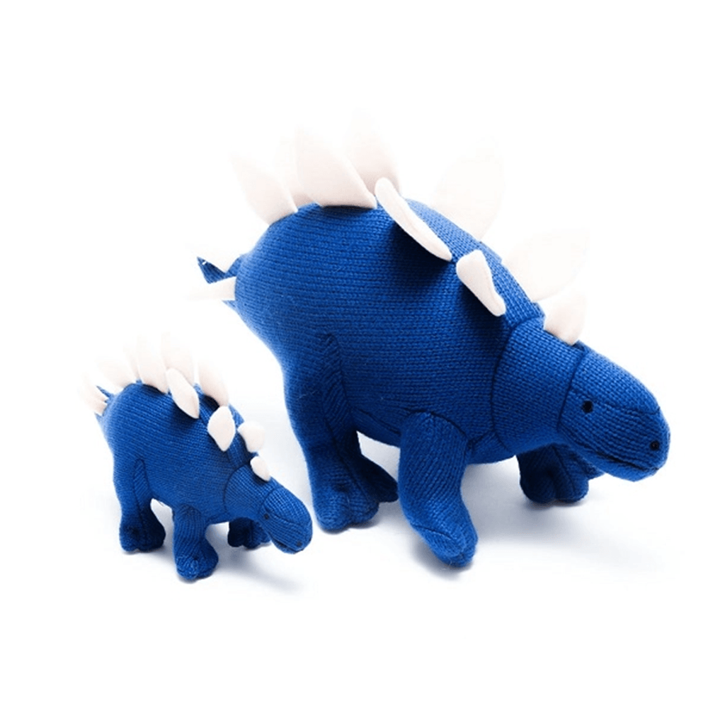 Knitted Stegosaurus Plush Toy, Shopsweetluluss