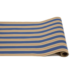 Kraft Navy & Red Awning Stripe Table Runner, Shopsweetluluss