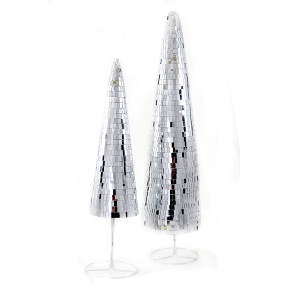 Large Mirrored Trees - Set of 2, Shopsweetluluss