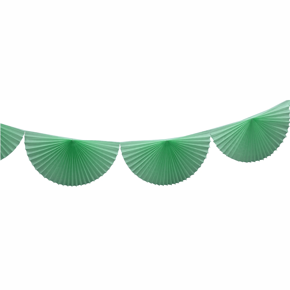 Large Tissue Bunting Garland - Mint, Shopsweetluluss