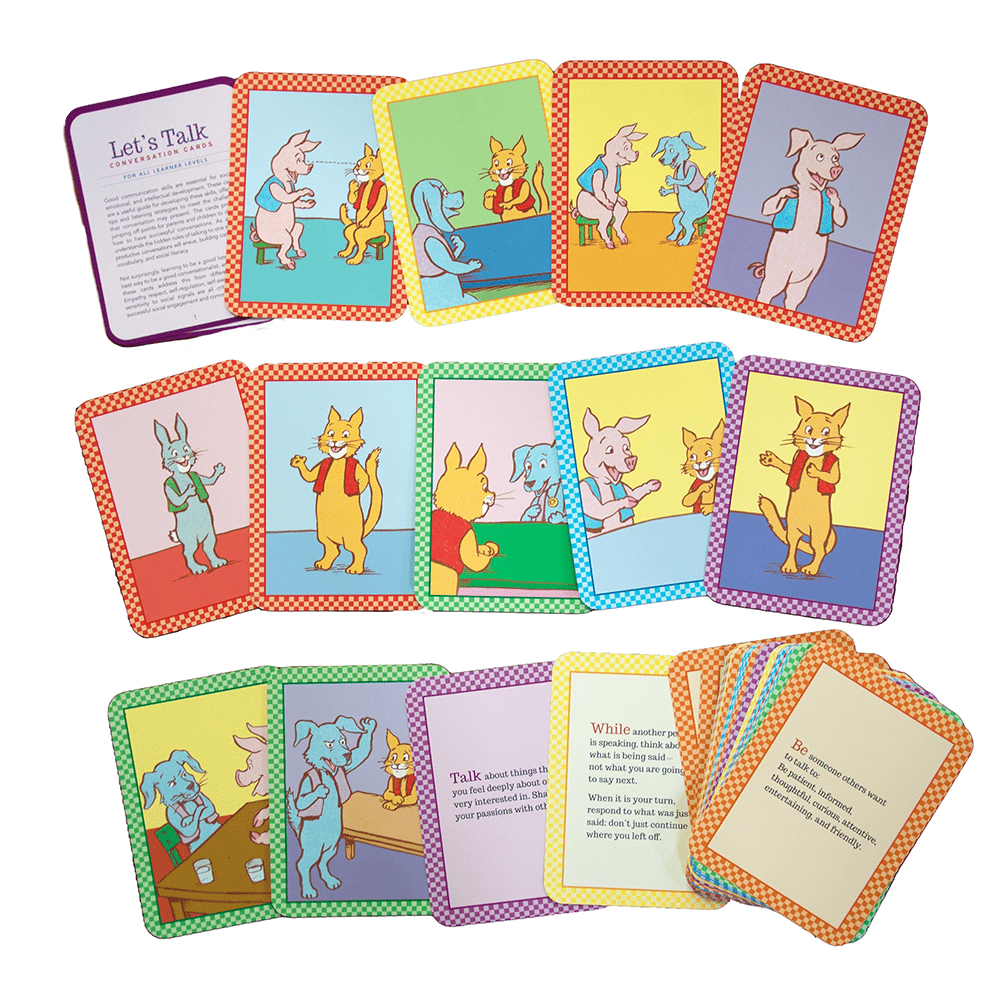 Let's Talk Conversation Cards, Shopsweetluluss