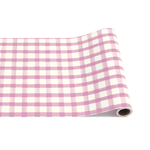 Lilac Painted Check Paper Runner, Shopsweetluluss