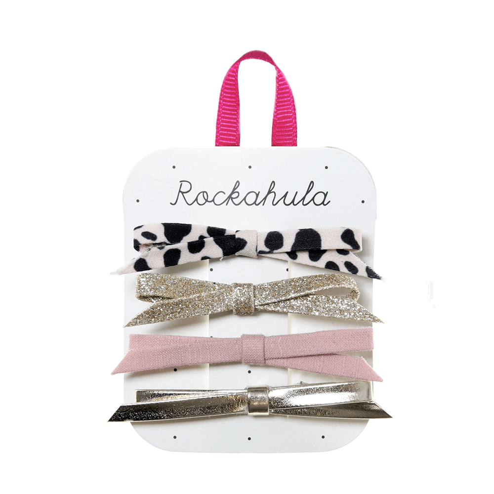 Lily Leopard Skinny Bow Set, Shopsweetluluss