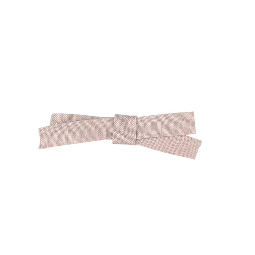 Linen Mini Bow - Mauve, Shopsweetluluss