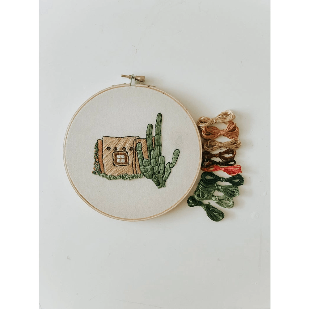 Little Adobe Embroidery Kit, Shopsweetluluss