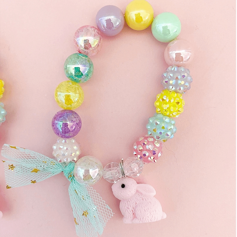 Little Bunny Charm Bracelet - 3 Size Options, Shopsweetluluss