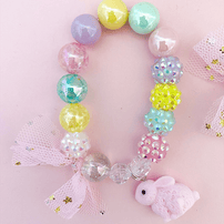 Little Bunny Charm Bracelet - 3 Size Options, Shopsweetluluss