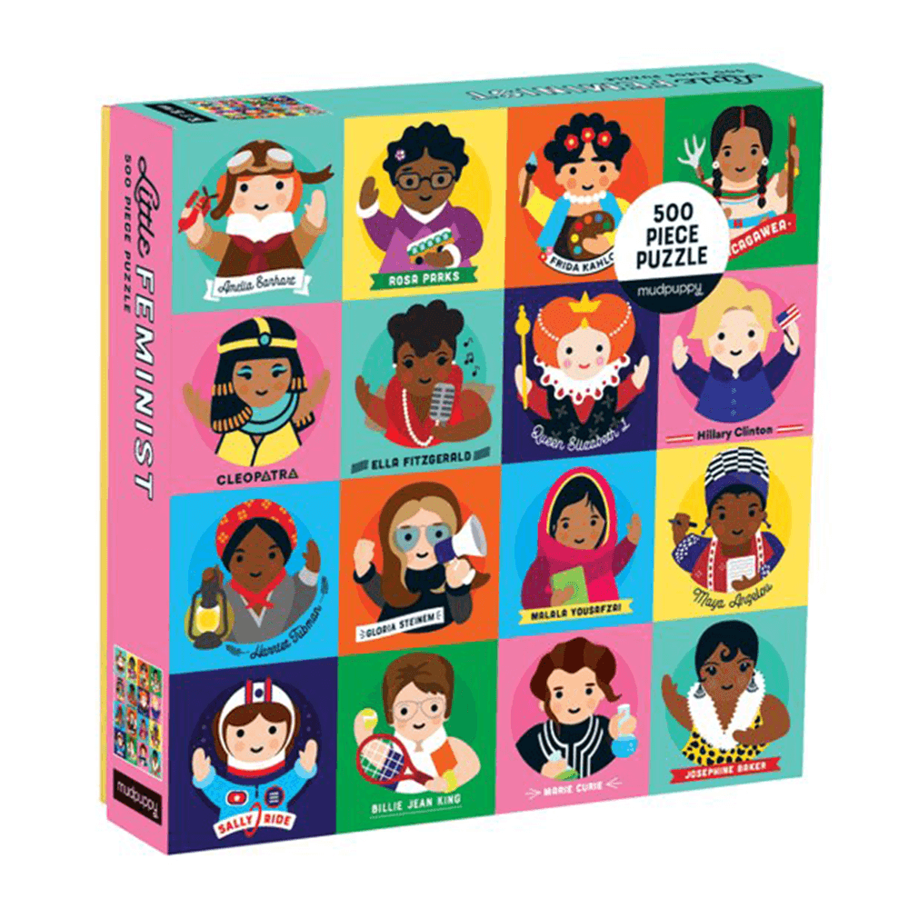 Little Feminist 500 Piece Puzzle, Shopsweetluluss
