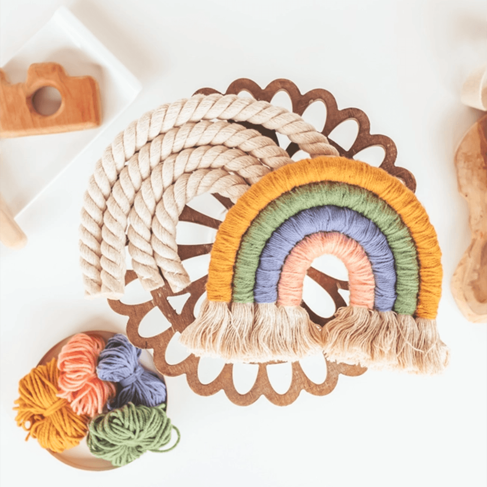 Little Rainbow Macramé Kit - Marigold, Shopsweetluluss