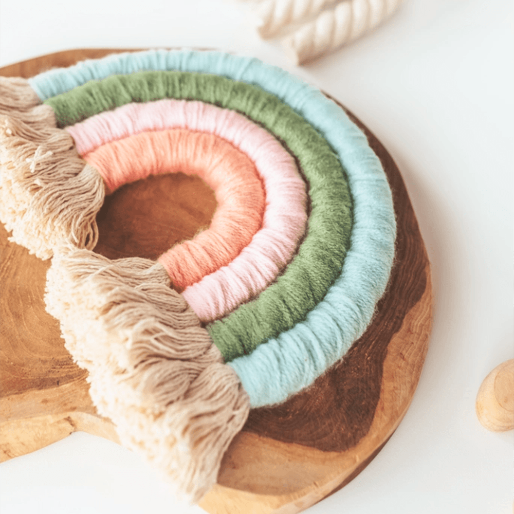 Little Rainbow Macramé Kit - Succulent, Shopsweetluluss