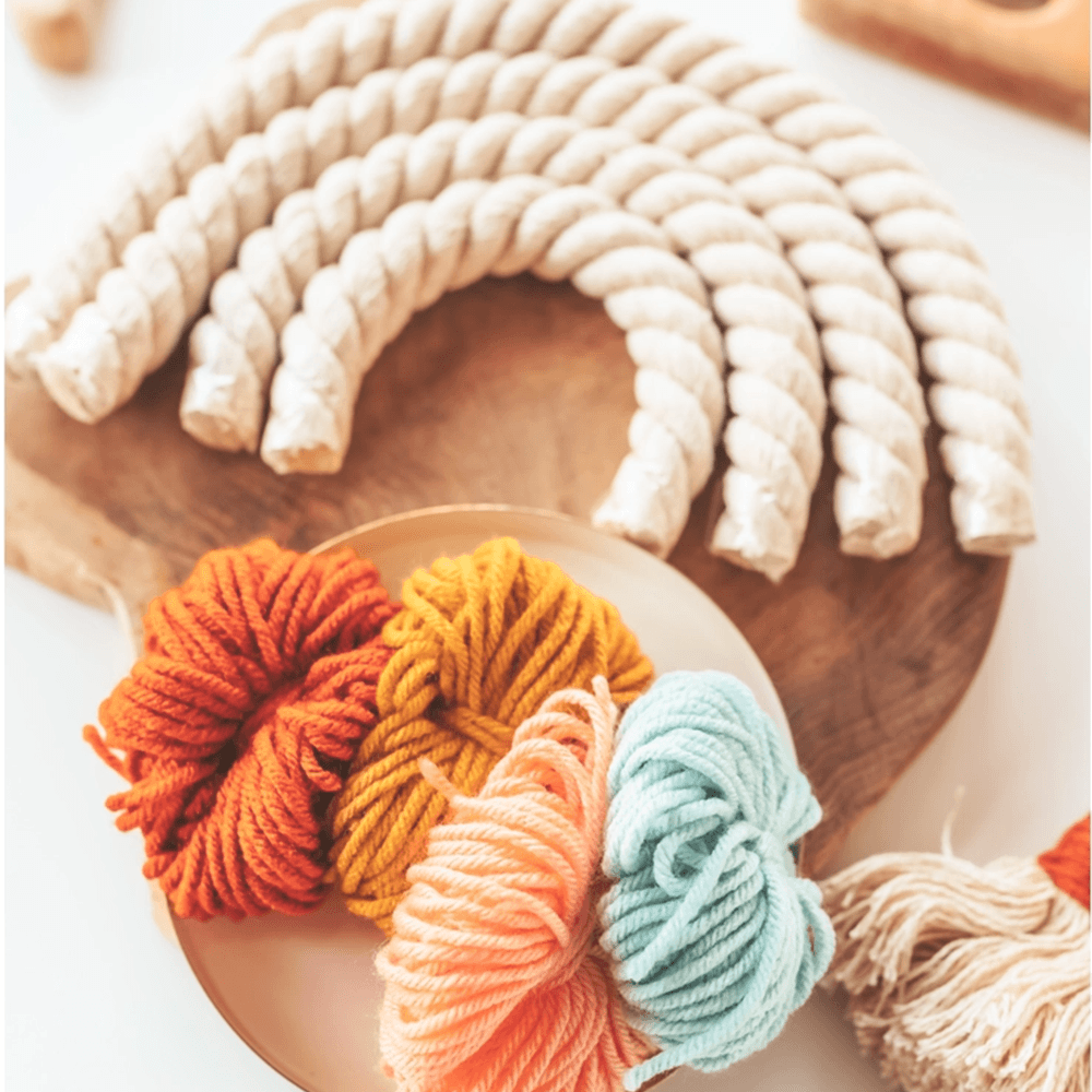 Little Rainbow Macramé Kit - Thrift Shop, Shopsweetluluss