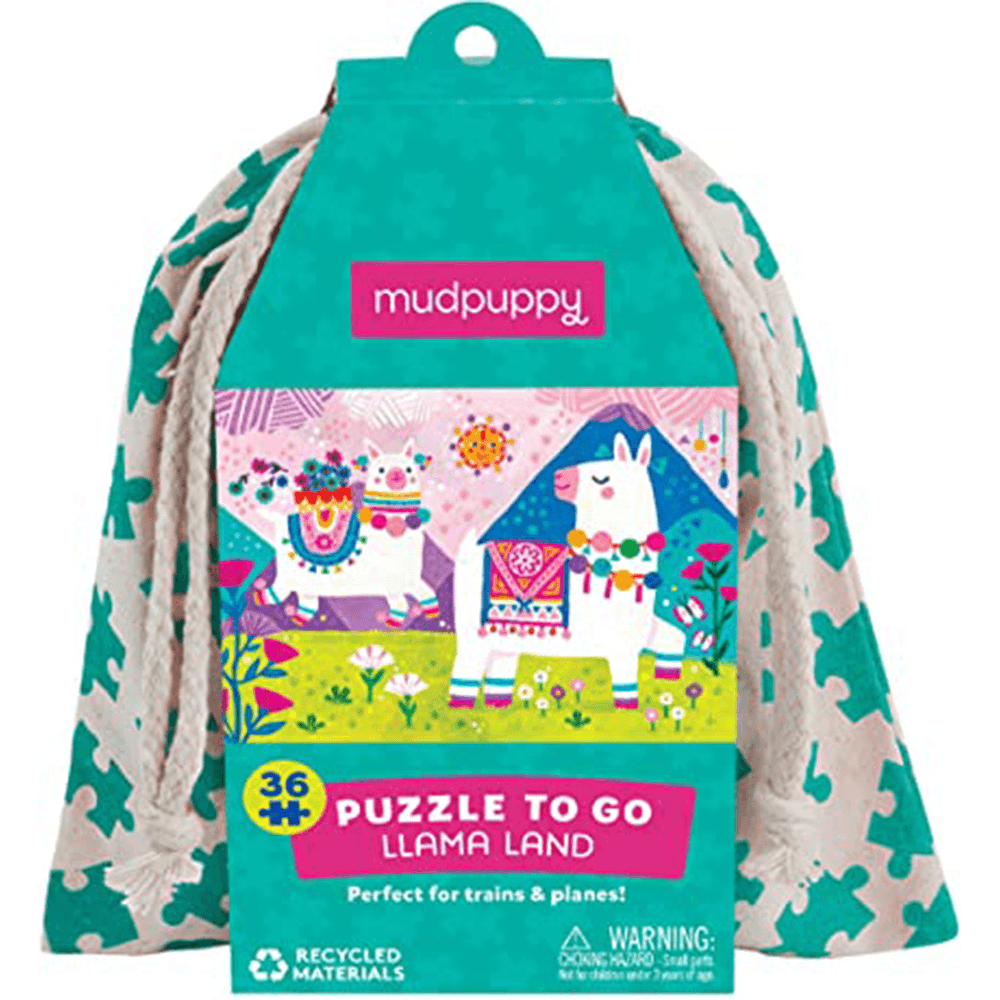 Llama Land Travel Puzzle, Shopsweetluluss