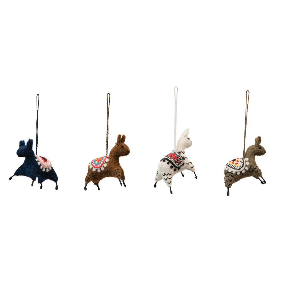 Llama Ornament - 4 Styles, Shopsweetluluss