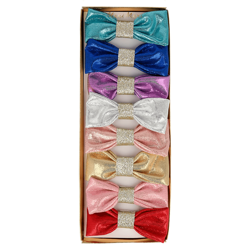 Lurex Hair Bows, Shopsweetluluss
