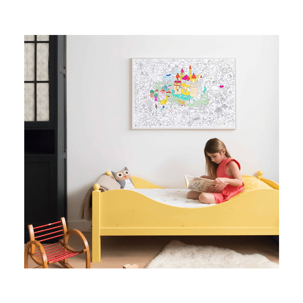 Magic Folded Coloring Posters, Shopsweetluluss