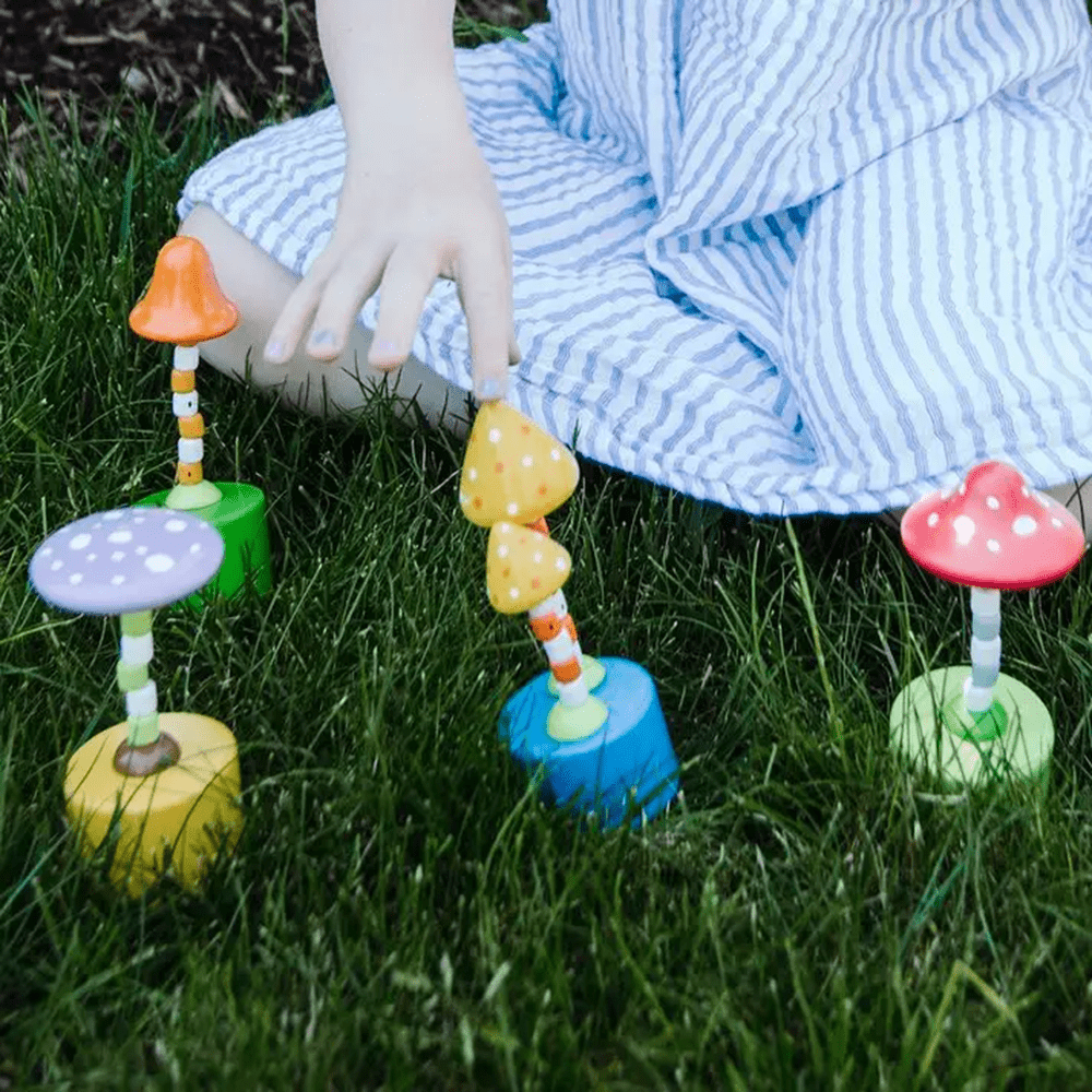 Magical Mushroom Push Puppet - 4 Color Options, Shopsweetluluss