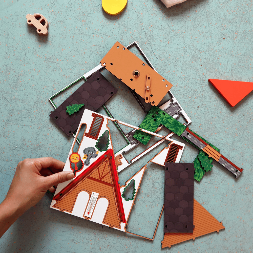 Make Your Own Weather House, Shopsweetluluss
