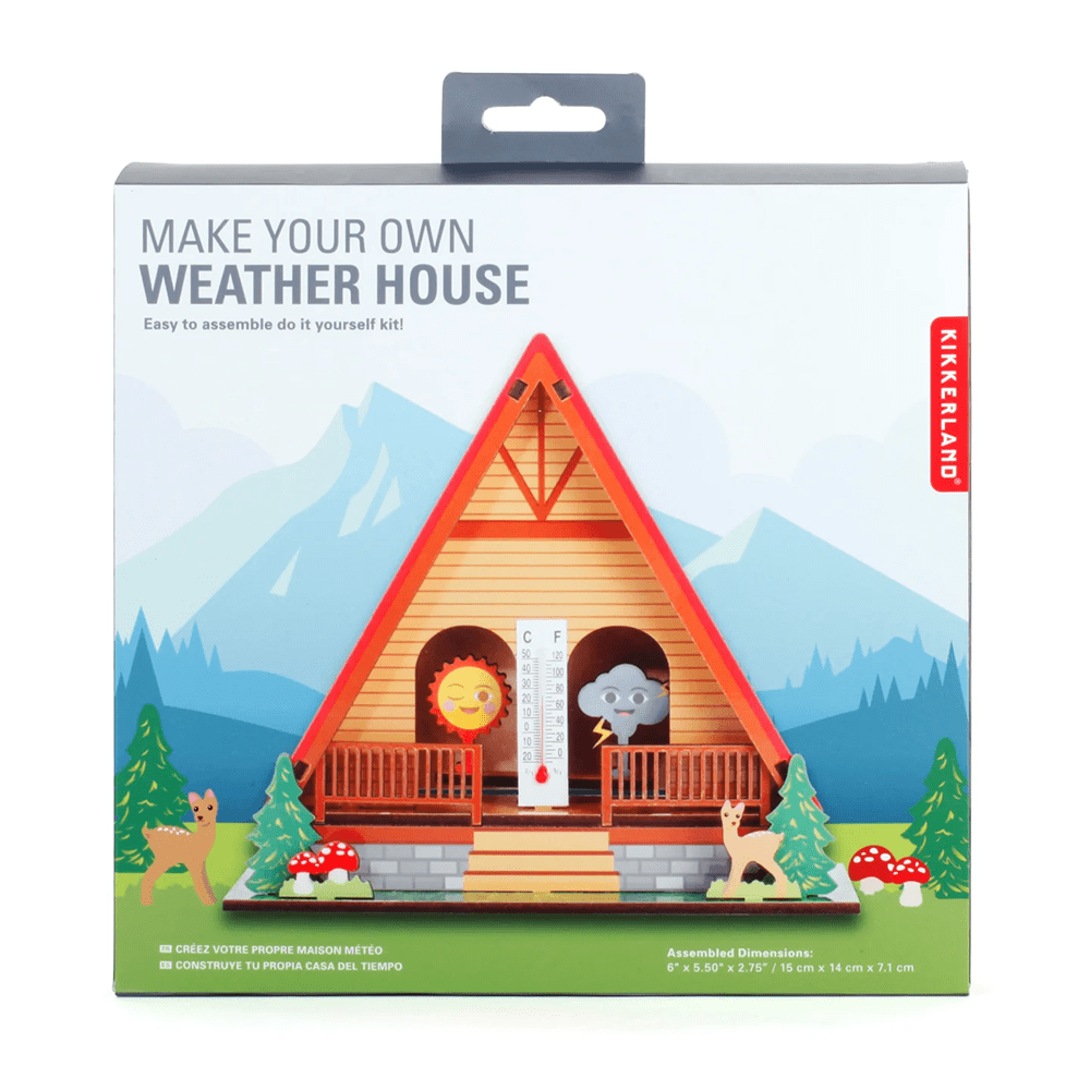 Make Your Own Weather House, Shopsweetluluss