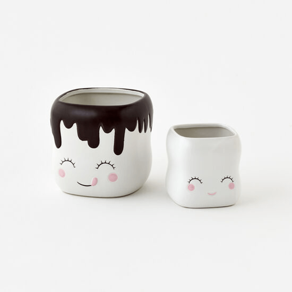 Marshmallow Planters - Set of 2, Shopsweetluluss