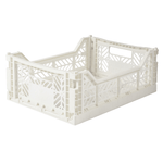 Folding Crate, Coconut Milk - 3 Size Options, Shopsweetluluss