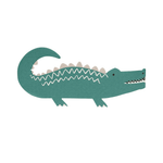 Meri Meri Crocodile Napkins, Shopsweetluluss