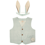 Meri Meri Easter Gingham Bunny Costume, Shopsweetluluss