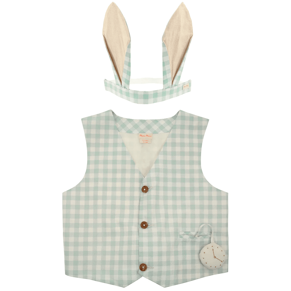Meri Meri Easter Gingham Bunny Costume, Shopsweetluluss