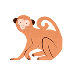 Meri Meri Monkey Napkins, Shopsweetluluss