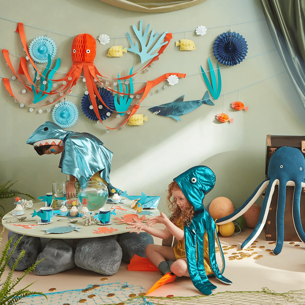 Meri Meri Octopus & Shark Garland, Shopsweetluluss
