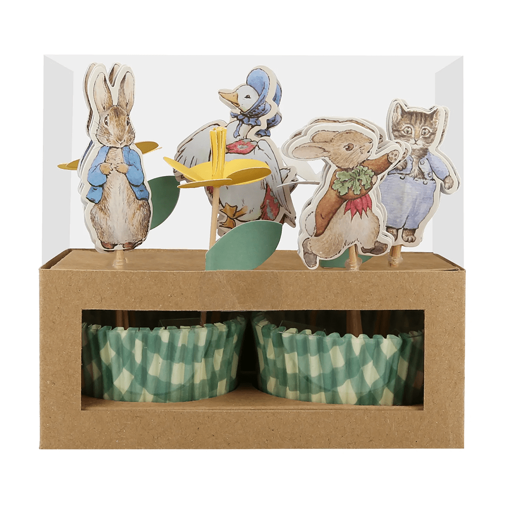 Meri Meri Peter Rabbit in the Garden Cupcake Kit, Shopsweetluluss