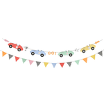Meri Meri Race Cars Garland, Shopsweetluluss
